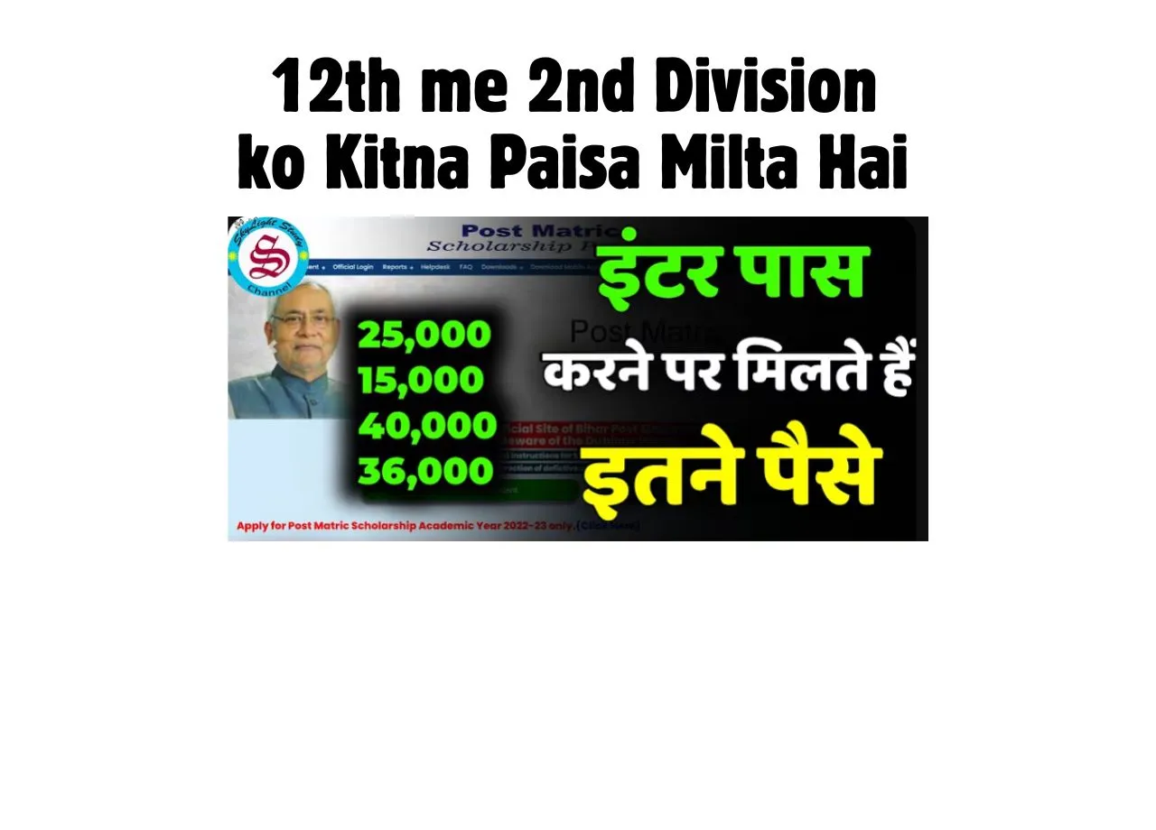 12वीं में 2nd डिवीजन पास करने पर मिलेगी 15,000 रुपये की स्कॉलरशिप!