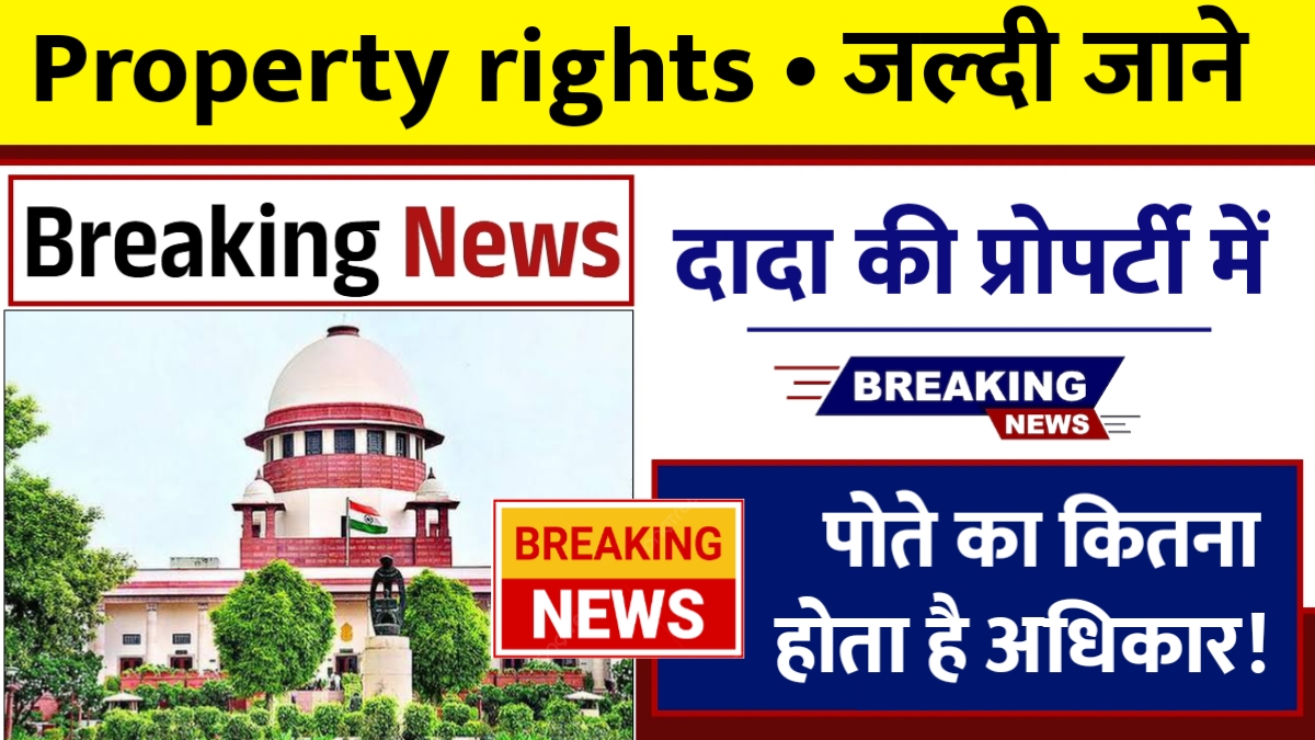 क्या दादा की संपत्ति में पोते के अधिकार हैं? जानें सच!