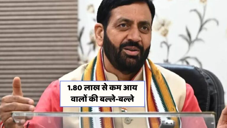 हरियाणा BPL योजना: गरीब परिवारों के लिए मुफ्त राशन, स्वास्थ्य और शिक्षा लाभ!