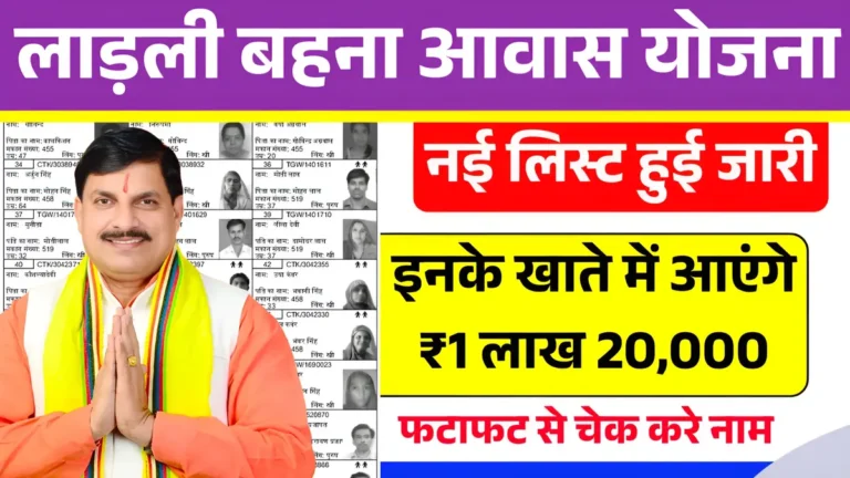 लाडली बहना आवास योजना: जानें लाभार्थी सूची और पात्रता की सभी जानकारी!
