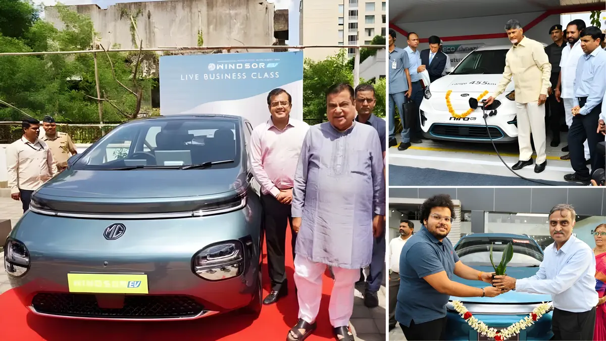 MG Windsor EV: सिर्फ ₹1.50 में लें नई इलेक्ट्रिक कार, जानें विशेषताएं!