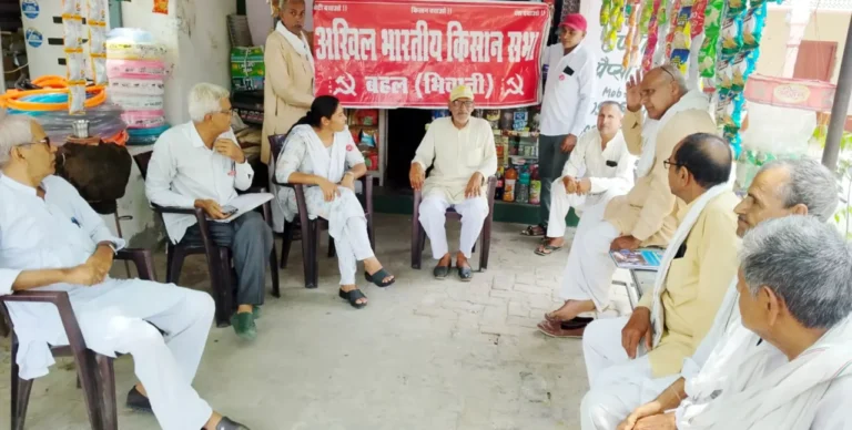 लोहारू में 350 करोड़ के फसल बीमा घोटाले के खिलाफ किसानों की महापंचायत!