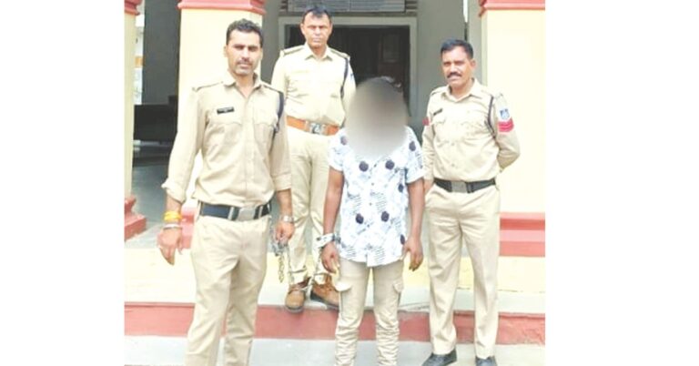 जहरीली शराब के सौदागर शाहरुख धराया, 9 माह से था फरार