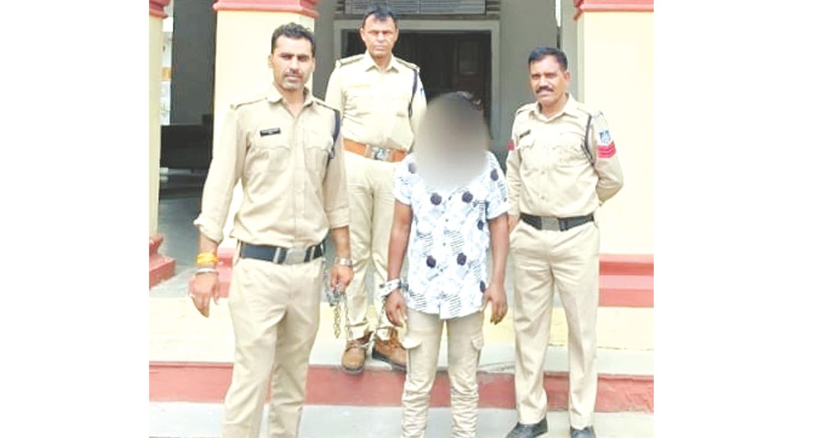 जहरीली शराब के सौदागर शाहरुख धराया, 9 माह से था फरार