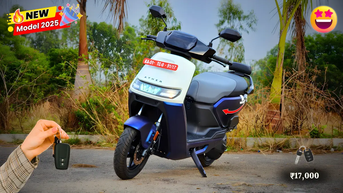 Ather Rizta इलेक्ट्रिक स्कूटर: 123 किमी रेंज और शानदार फीचर्स का नया नायाब विकल्प!