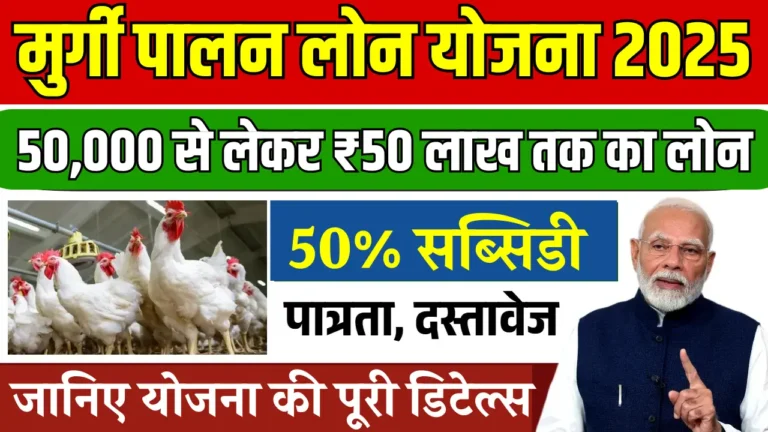 मुर्गी पालन लोन योजना 2025: कम लागत में शुरू करें अपना बिजनेस!