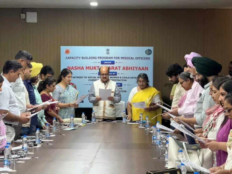 चंडीगढ़ में नशा मुक्त भारत: स्वास्थ्य सचिव की उपस्थिति में बड़ा कार्यक्रम!