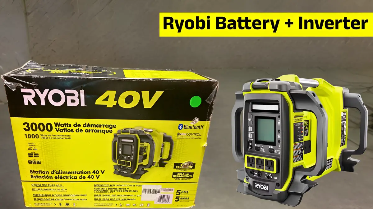3 दिन का बैटरी बैकअप: Ryobi Battery + Inverter अब सस्ते दाम में!