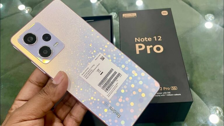 कम दाम पर प्रीमियम लुक: जानें Redmi Note 12 Pro 5G के खास फीचर्स!